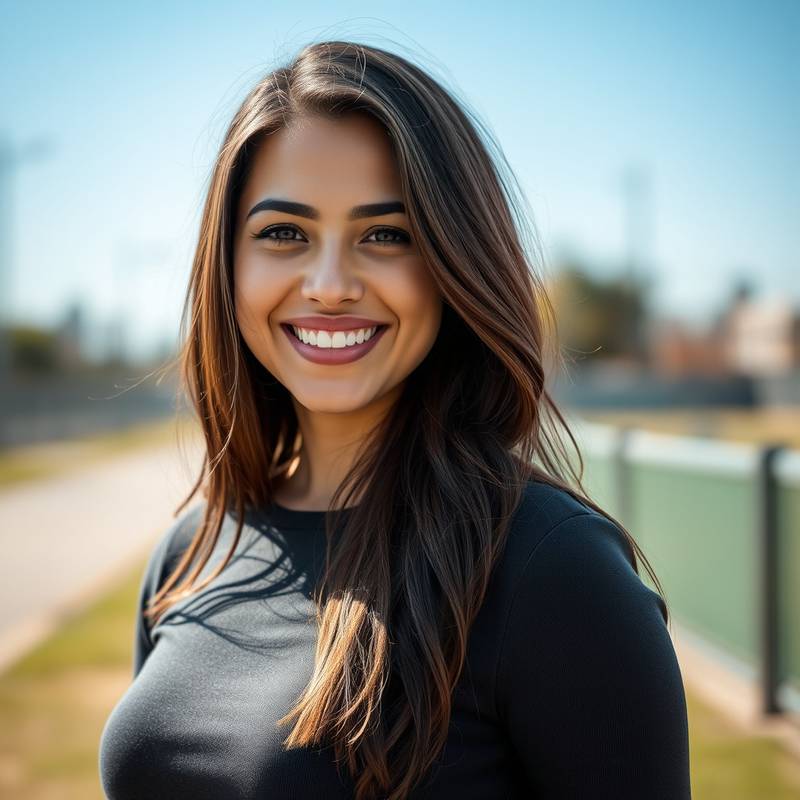 Retrato de Sofía Martínez, cliente de FotoAventura.